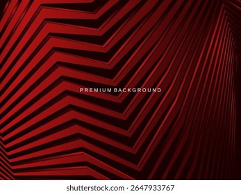 Modern abstract background with gradient red lines that creates a dynamic visual effect and is suitable for a variety of luxury digital designs.