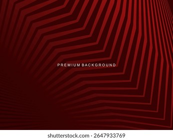Fundo abstrato moderno com linhas vermelhas gradiente que cria um efeito visual dinâmico e é adequado para uma variedade de projetos digitais de luxo.
