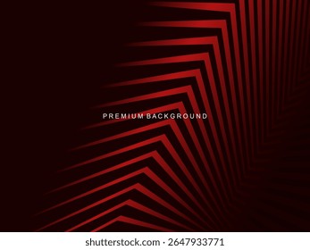 Modern abstract background with gradient red lines that creates a dynamic visual effect and is suitable for a variety of luxury digital designs.