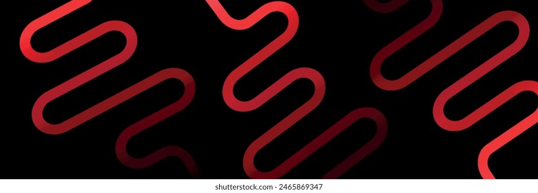 Modern abstract background. Gradient rounded lines. Geometric shape design. Graphic elements. Futuristic concept.