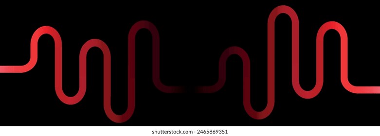 Modern abstract background. Gradient rounded lines. Geometric shape design. Graphic elements. Futuristic concept.