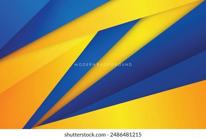 modern abstract background gradients yellow, orange and blue color
