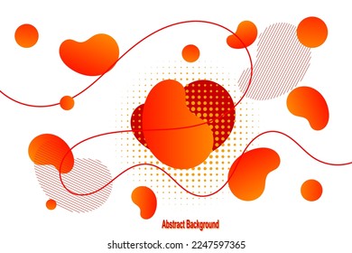 modern abstract background, graphic element, template for the design of cover, flyer or presentation