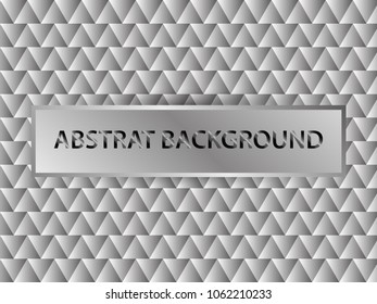 Modern abstract background with gray color. Vector and Illustration.