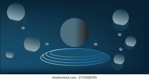 Fondo abstracto moderno con Elementos de gradación en blanco gris con el tema de la tecnología digital.