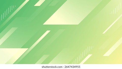 Modern abstract background green and yellow gradations geometric.colroful.memphis.vector eps 10