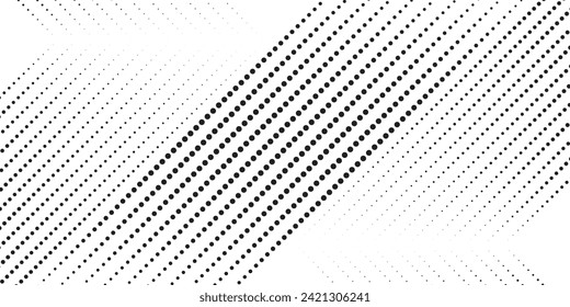 Modern abstract background. Halftone dots in circle shape. Round logo. Vector dotted frame. Design elements.eps10