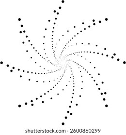 Modern abstract background. Halftone dots in circle form. Round logo  design element or icon. modern dots concept