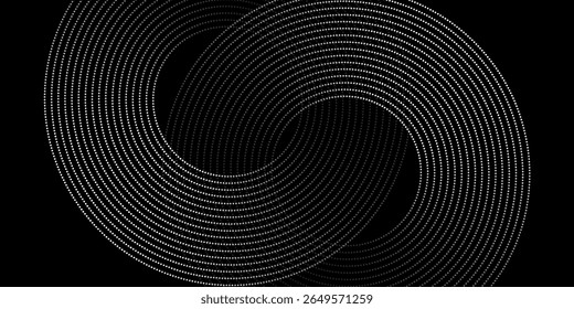 Modern abstract background. Halftone dots in circle form. Spiral logo, icon or design element.  vector abstract arts background abstarct modern arts