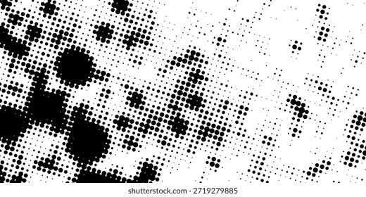 Modern abstract background. Halftone dots in circle form. Spiral logo, icon or design element. 
