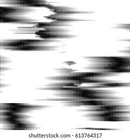 Moderner abstrakter Hintergrund im Halftone-Stil.