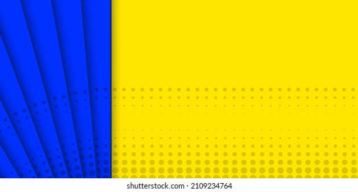 Modern Abstract Background Hipster Futuristic Graphics.Yellow Background With Stripes Design Textures Abstract Vector Backgrounds, Vivid Posters, Yellow And Blue Banners Vector Illustration Background