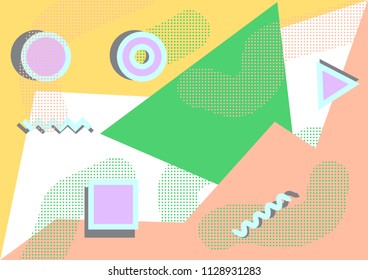 Modern Abstract Background. Hipster modern geometric. textured background. Business template. Tao-cosmic.