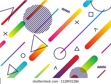 Modern Abstract Background. Hipster modern geometric. textured background. Business template. Tao-cosmic.