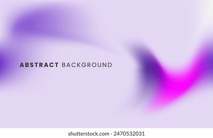 Modern abstract background illustration. Delicate atmosphere with hazy violet and white color for banner, surface, advertisement, display, decorative, poster, flier, web, page, cover, business