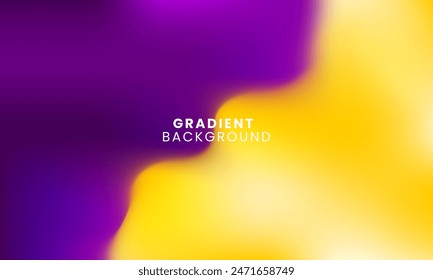 Modern abstract background illustration. Delicate atmosphere template with hazy magenta and yellow colors for banner, surface, advertisement, display, decoration, poster, flier, web, page, cover