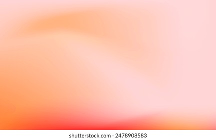 Modern abstract background illustration. Delicate atmosphere template with hazy red orange colors for banner, surface, advertising, display, decoration, poster, flier, page, cover, idea, backdrop