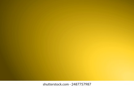 Modern abstract background illustration. Delicate atmosphere template with hazy gold yellow color for banner, surface, advertisement, display, decoration, poster, flier, web, page, cover, brochure