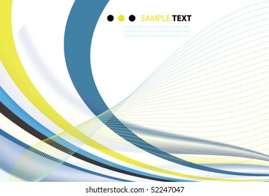 Modern abstract background illustration design