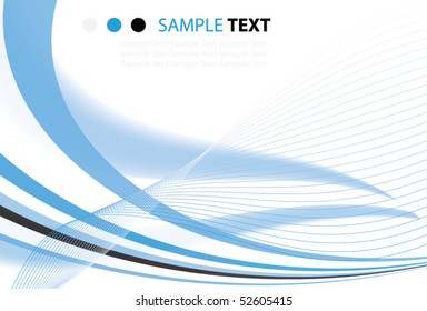 Modern abstract background illustration design