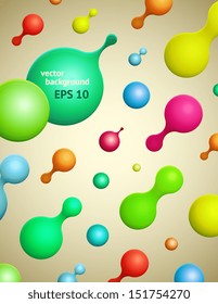 Modern abstract background illustration with vector design elements