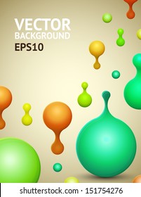 Modern abstract background illustration with vector design elements
