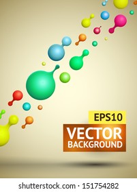 Modern abstract background illustration with vector design elements