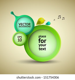 Modern abstract background illustration with vector design elements