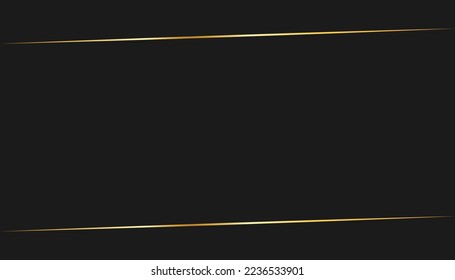 Modern abstract background with light golden line