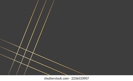 Modern abstract background with light golden line