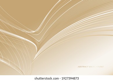 Modern abstract background with lines. curved linear pattern