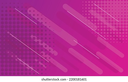 Modern Abstract Background with Lines and Halftone Effect