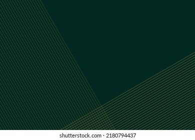 Modern abstract background with lines on dark green tone. Premium, digital concept.um design for futuristic, modern, energy, technology