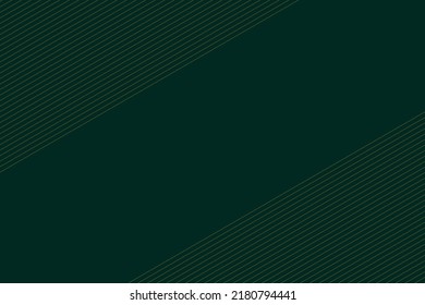 Modern abstract background with lines on dark green tone. Premium, digital concept.um design for futuristic, modern, energy, technology