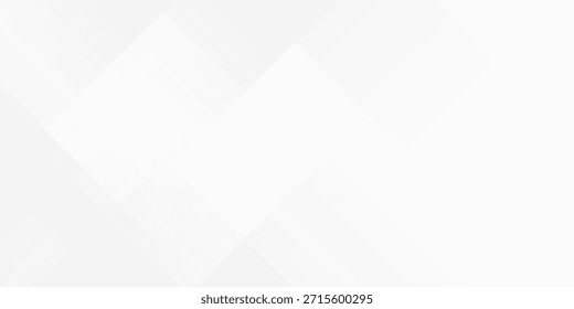 Fundo abstrato moderno com linhas Fundo quadrado tecnologia branca. formas de diamante e triângulo dispostos em camadas no design de padrão abstrato moderno e fundo triângulo geométrico.