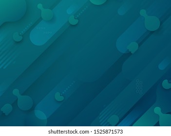 Modern abstract background in liquid and fluid style. Trend design of the world. 3D illustration template for web banner, business presentation, homepage, landing page.