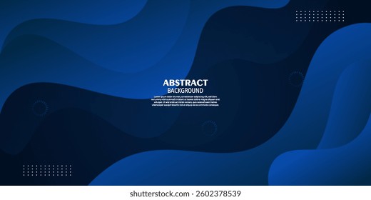Modern Abstract Background with Liquid Wave Pattern Elements. eps10