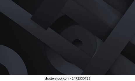 Fondo abstracto moderno con Formas geométricas minimalistas Vector de decoración para el diseño de la presentación, cubierta corporativa, Anuncio tecnológico y más
