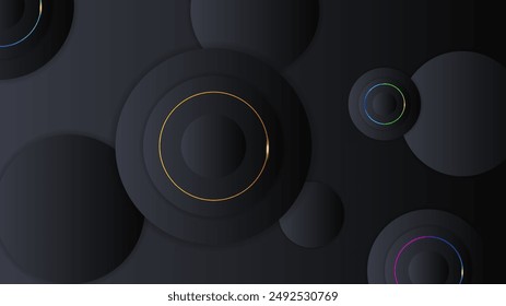 Fondo abstracto moderno con Formas geométricas minimalistas Vector de decoración para el diseño de la presentación, cubierta corporativa, Anuncio tecnológico y más