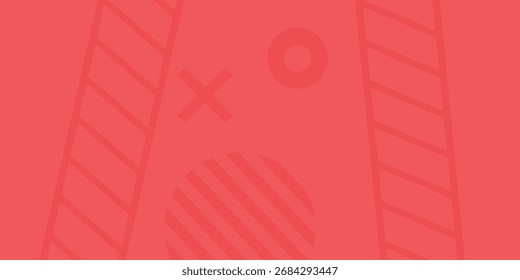 Modern abstract background with minimalist geometric shapes. Colorful geometric background concept. Vector illustration. VOL. 4