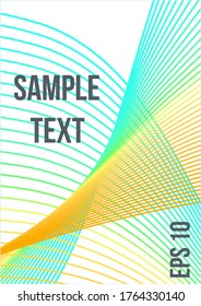 Modern abstract background. Minimalistic colorful cover. Geometric future template for flyer, poster, brochure and invitation.
