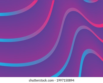 Fondo abstracto moderno con una mezcla de estilo ondulado con colores modernos y modernos