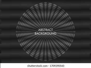 Fondo abstracto moderno con estilo monocromo y color dominante negro y gris. Se puede utilizar en formato digital, papel pintado, banner, fondo, afiche, portada y mucho más