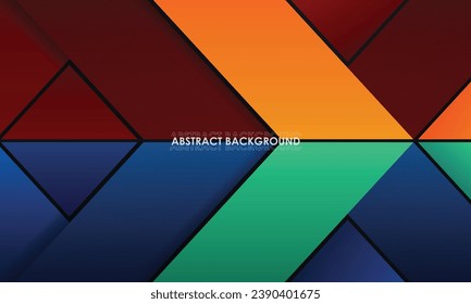 Modern abstract background multicolor design