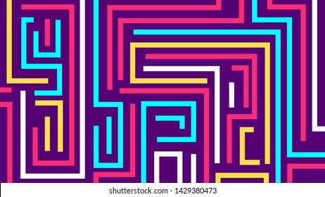 modern abstract background with neon color