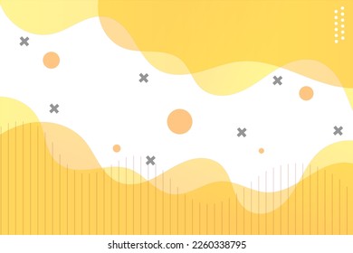 modern abstract background with  orange and yellow color fluid shapes on white background ,minimal poster. ideal for banner, web, header, cover, billboard, brochure, social media, landing page 