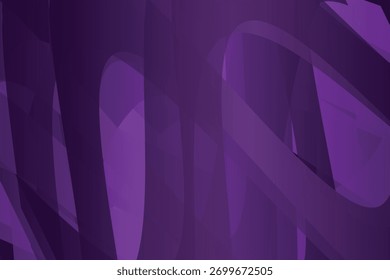 A modern abstract background with overlapping geometric shapes in various shades of purple, creating a sense of depth and movement.