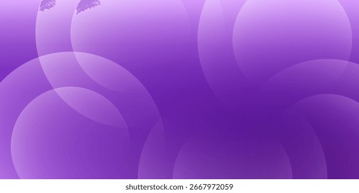 Modern abstract background with overlapping purple gradient circles. Perfect for digital art, wallpapers, presentations, posters, banners, creative templates, and stylish design projects.