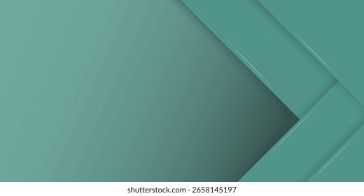Fundo abstrato moderno com sobreposição de formas de azul-petróleo e sombreamento gradiente, ideal para apresentações, banners e projetos de design profissional. eps10 vetor.