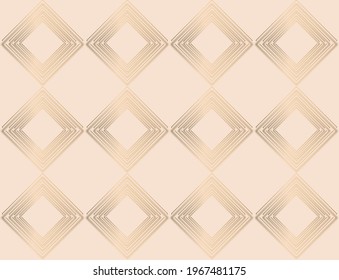 modern abstract background with patterns.  pattern with gold squares. golden lines .vector illustration